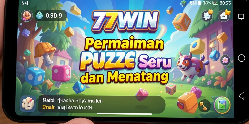 Tampilan gameplay menantang dari 77WIN yang penuh teka-teki.