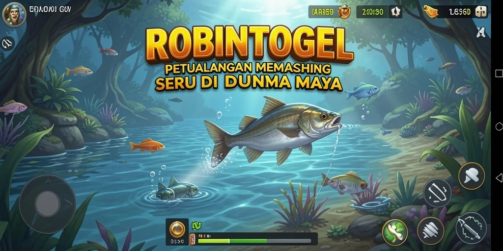 Tangkapan ikan besar dalam gameplay ROBINTOGEL yang seru dan menantang.