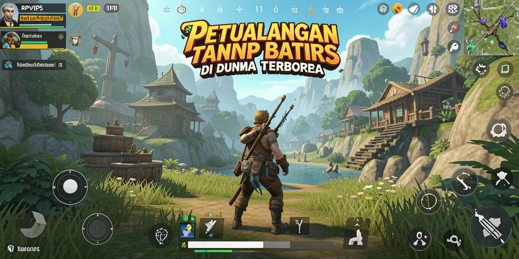Tangkapan layar menunjukkan gameplay seru di RPVIP5 dengan petualangan yang menarik.