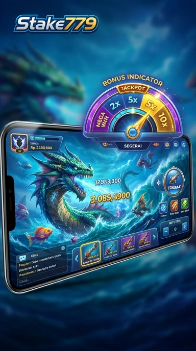 Tampilan utama aplikasi stake779 dengan berbagai pilihan aplikasi.